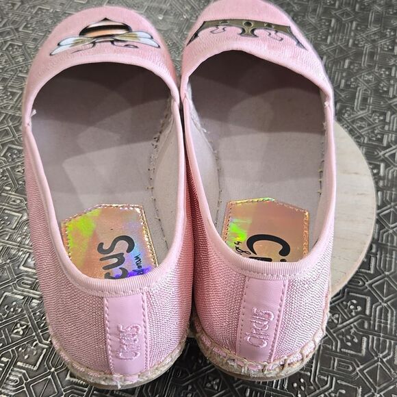 🐢 Circus by Sam Edelman Leni Queen Bee Espadrilles Flats Size 10 - Picture 5 of 9